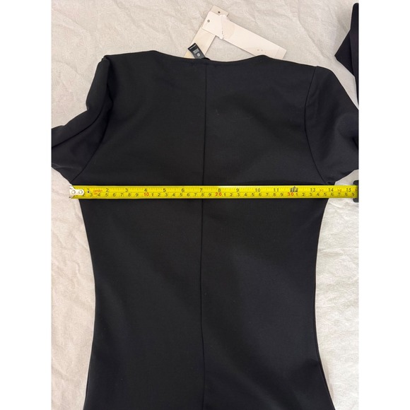 AQUA Body‎ on Midi Dress V Neck Long Sleeve  XS - Picture 10 of 11